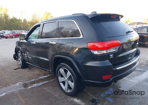 2016 Jeep Grand Cherokee Overland z USA, uszkodzony, nr VIN 1C4RJECG0GC464277